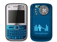 Celular Mp20 Q9 Fashion - Teclado Qwerty 3 chips TV Fm - Azul